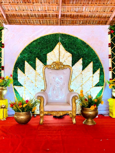 Lotus Royale Seemantham Backdrop