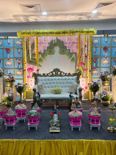 Temple Bloom Backdrop