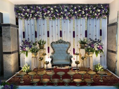 Lavender Dreams Royal Stage Decor