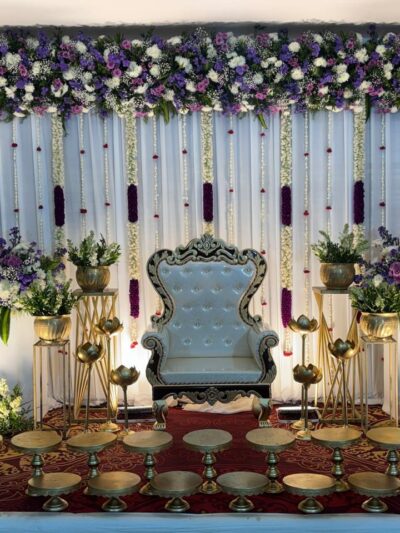 Lavender Dreams Royal Stage Decor