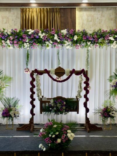 Enchanted Garden Luxury Cradle Setup