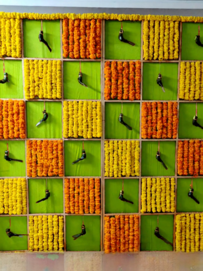 Parrot Paradise Floral Wall