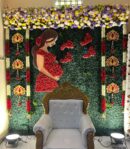 Blooming Mother Floral Backdrop