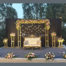 The Midnight Gold Frame & Flying Bird Symphony Engagement Stage - Bangalore