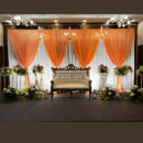 Luxury Peach Engagement Decor – Bangalore