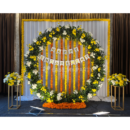 Traditional Marigold  Engagement Decor – Bangalore