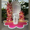 Premium Floral Birthday Arch Decoration in Bangalore