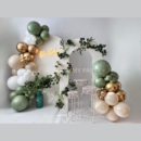 Premium Sage Green Baby Shower Decoration in Bangalore