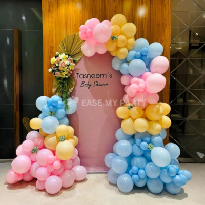 Premium Pastel Baby Shower Decoration in Bangalore