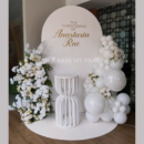 All-White Christening & Baptism Decoration in Bangalore