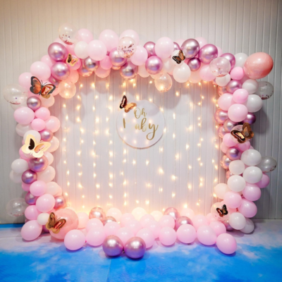 Baby Shower & Welcome Baby Wall Decoration in Bangalore